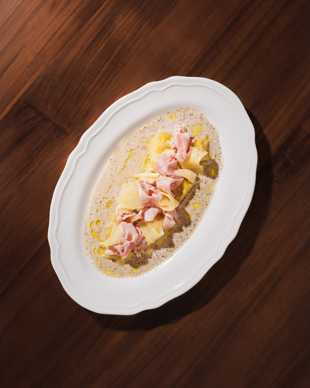 Agnolotti, Truffle, Paris Ham, Comté