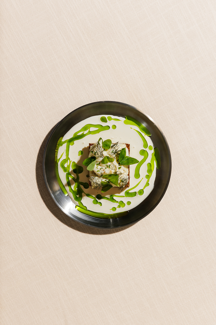 Crab Roll, Beurre Blanc, French Toast