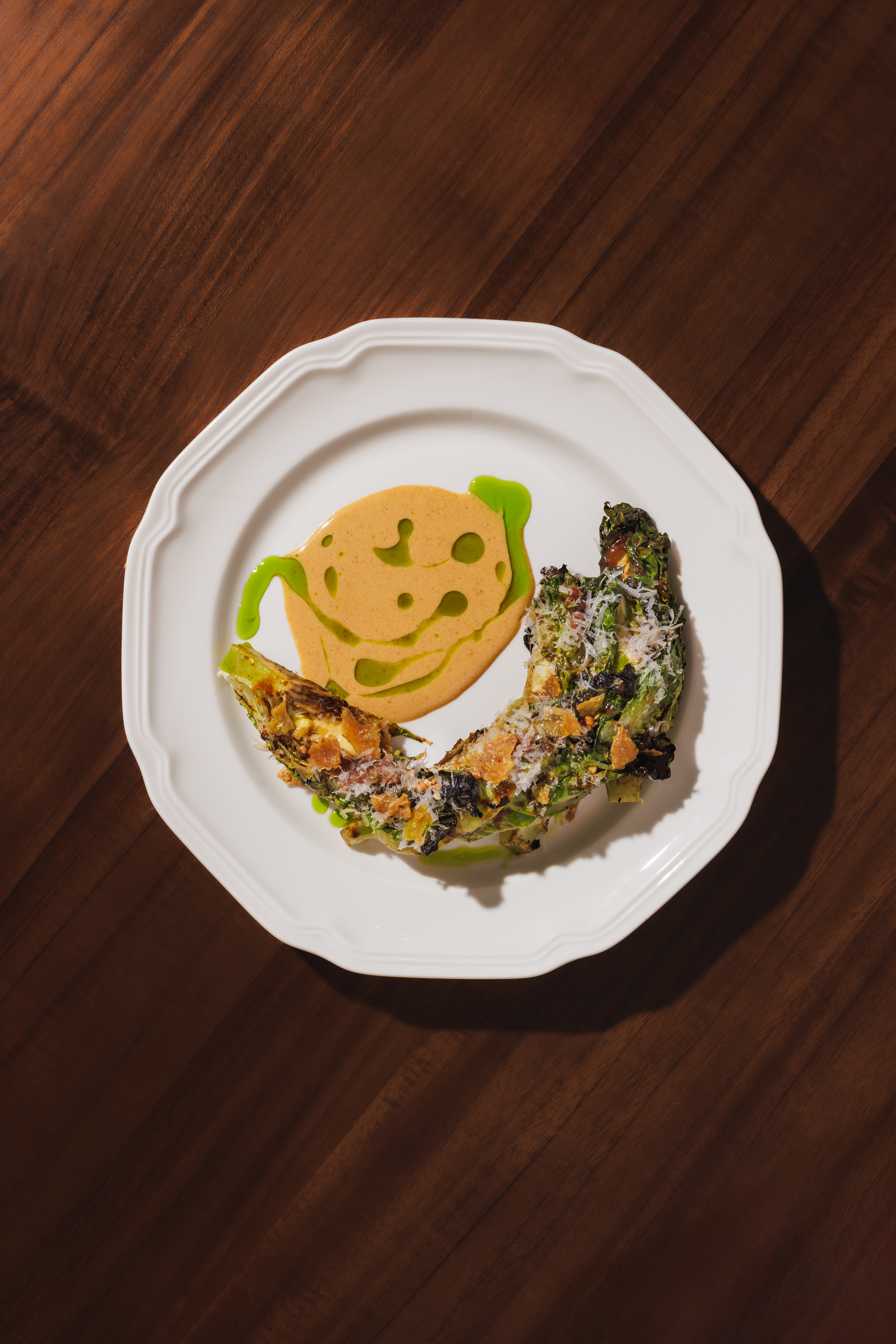 Cos Salad, Parmesan, Anchovies, Supreme Sauce