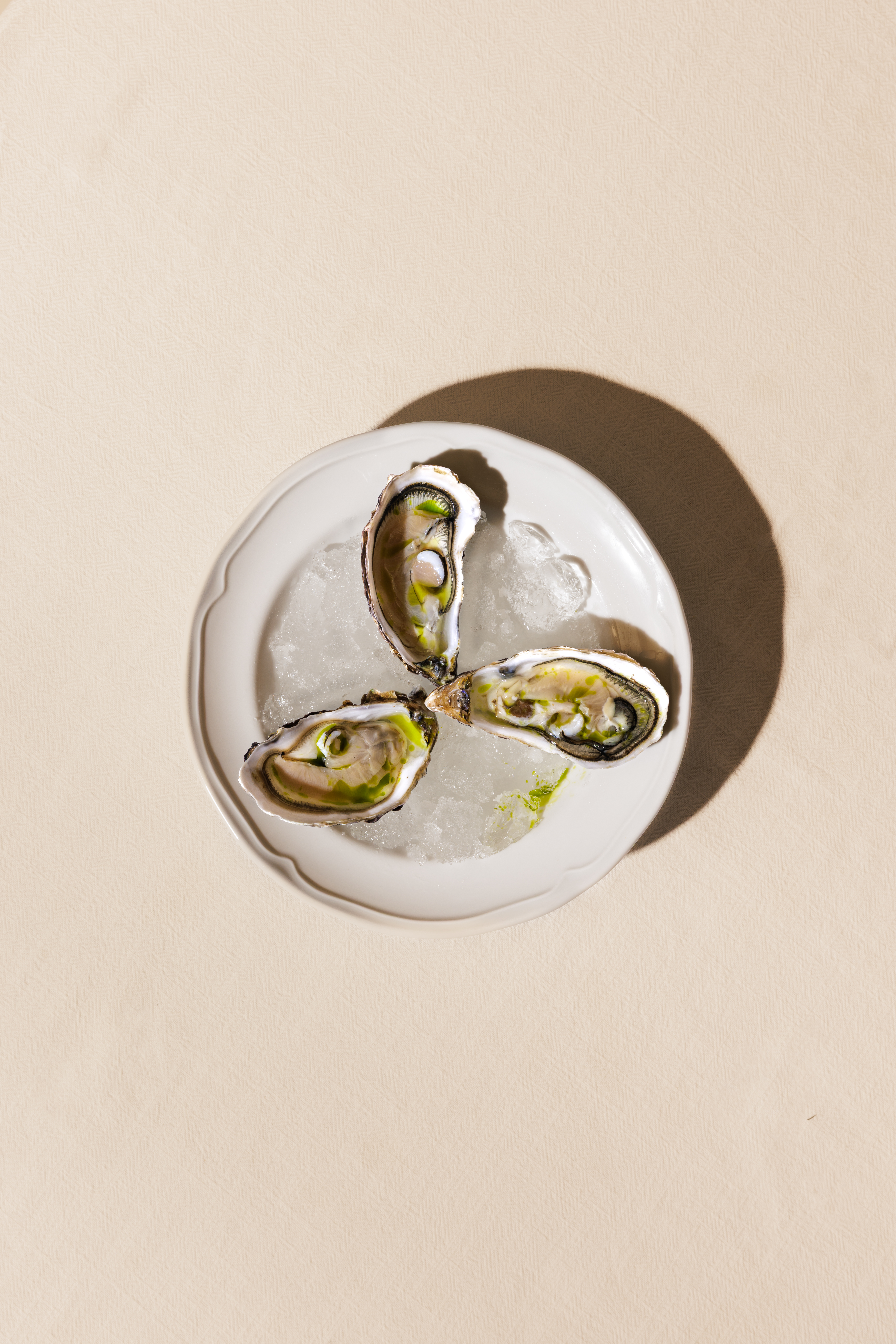 Fresh Oyster Fine de Claire n°3, Aguachile, Calamansi