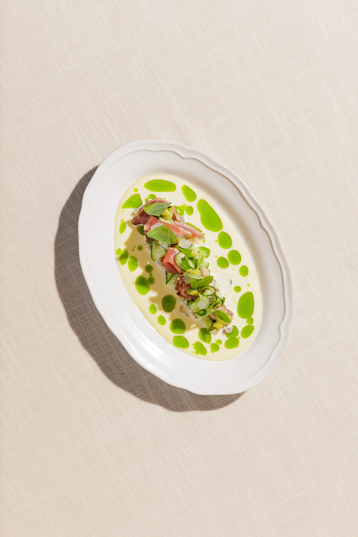 Bluefin Tuna Tartare, Yuzu, Cucumber, Avocado