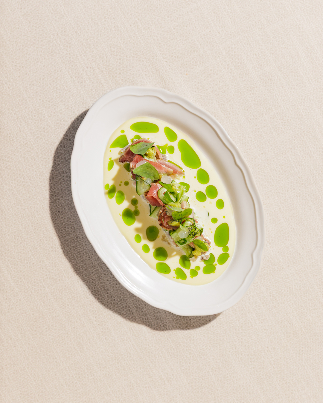 Tuna Tartare, Yuzu, Cucumber, Avocado