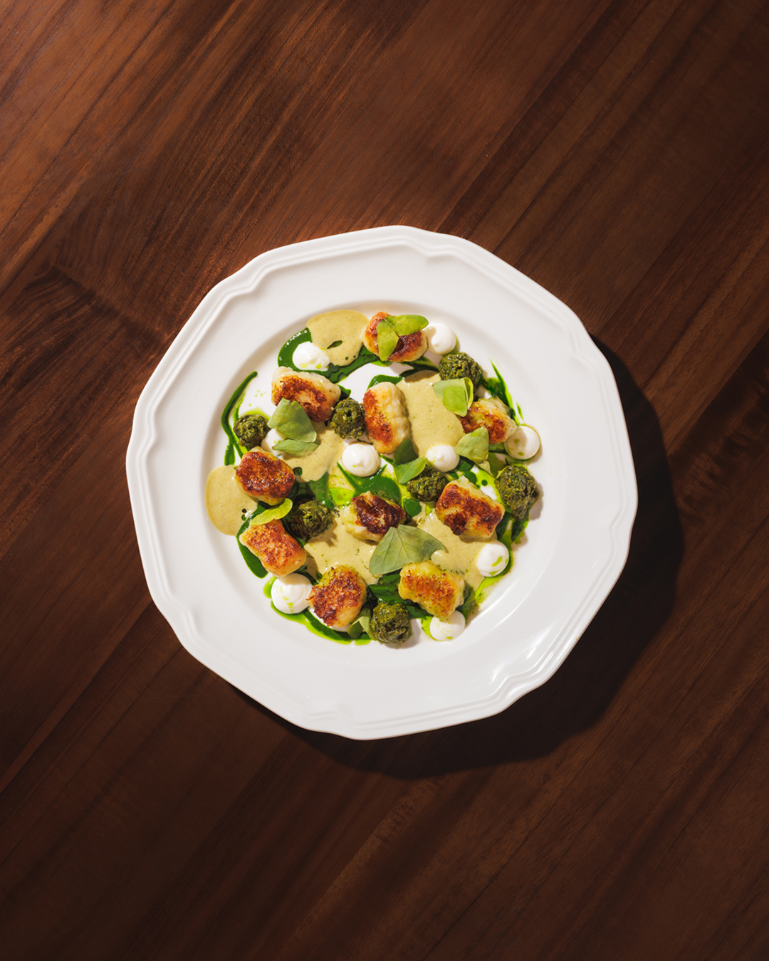 Gnocchi, Sage Pesto, Ricotta 